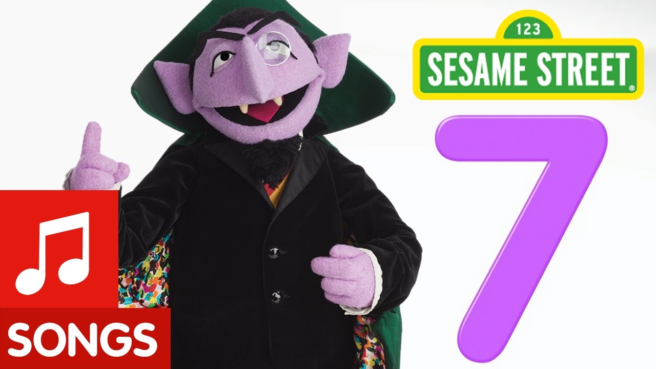 Sesame Street: Number 7! (Number of the Day Song) - YouTube