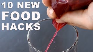 10 FOOD HACKS FOR YOU!