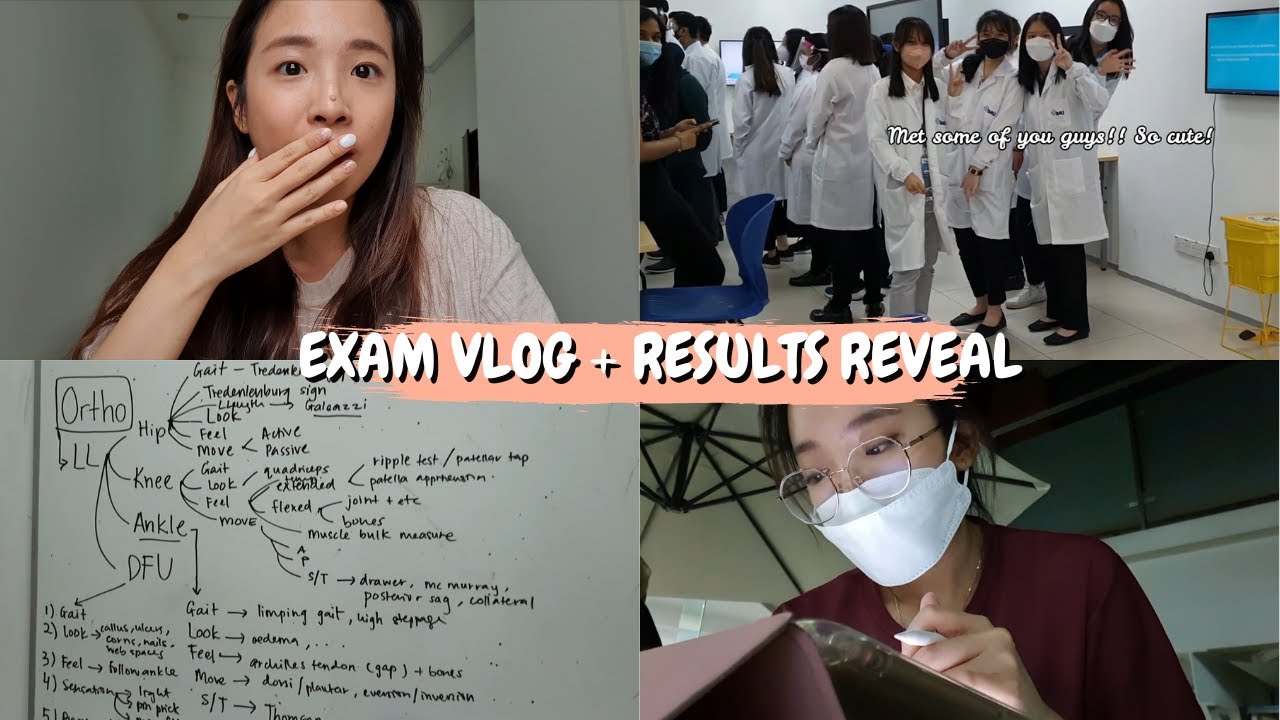 Med School Exam Prep + Exam Day Vlog | Malaysian Med Student - YouTube