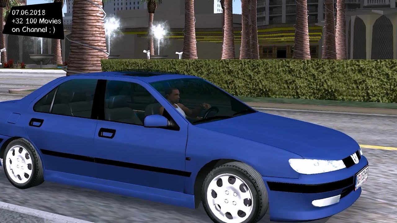 Peugeot 406 Stock Test Drive GTA SA _REVIEW - YouTube