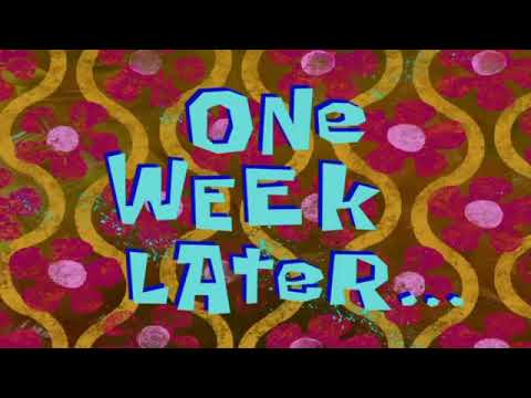 Spongebob Squarepants One week later. - YouTube