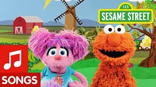 Sesame Street: Find Orange with Elmo and Abby! | I Spy Color Song #1