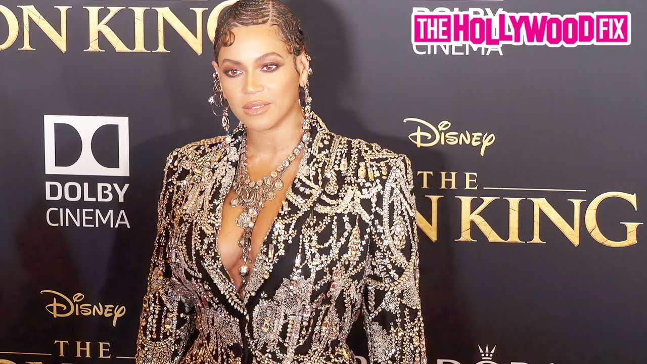 Beyonce Shines at 'The Lion King' World Premiere in Hollywood, CA