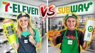 we opened a real subway and 7 eleven in our house