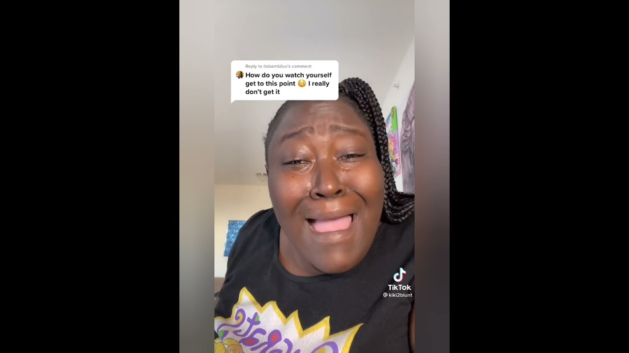 Kiki 2 Blunt Cries on TikTok because of Body Shaming - YouTube