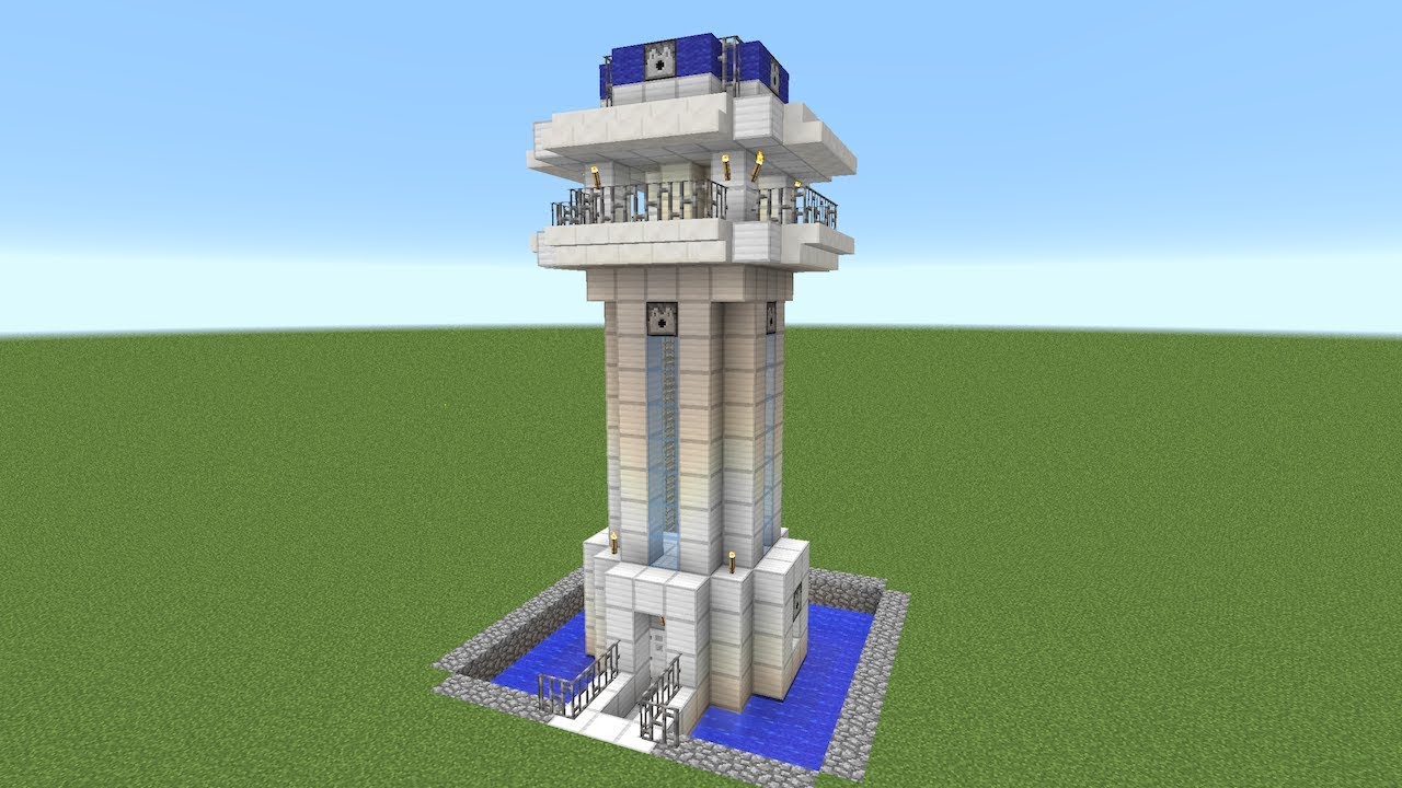 Minecraft Modern Guard Tower