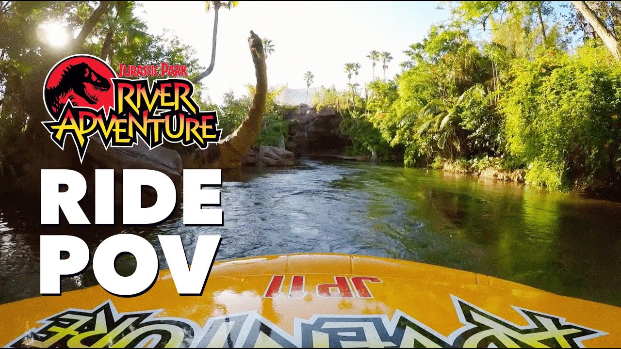 Jurassic Park River Adventure Official Ride Pov Islands Of | Free Hot ...