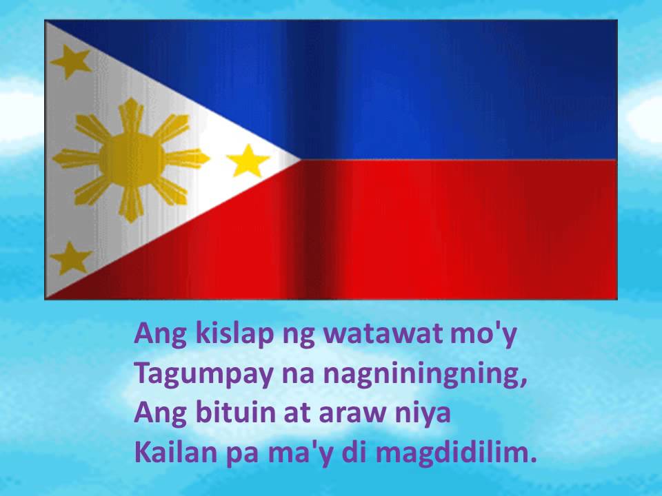 Philippine National Anthem - YouTube