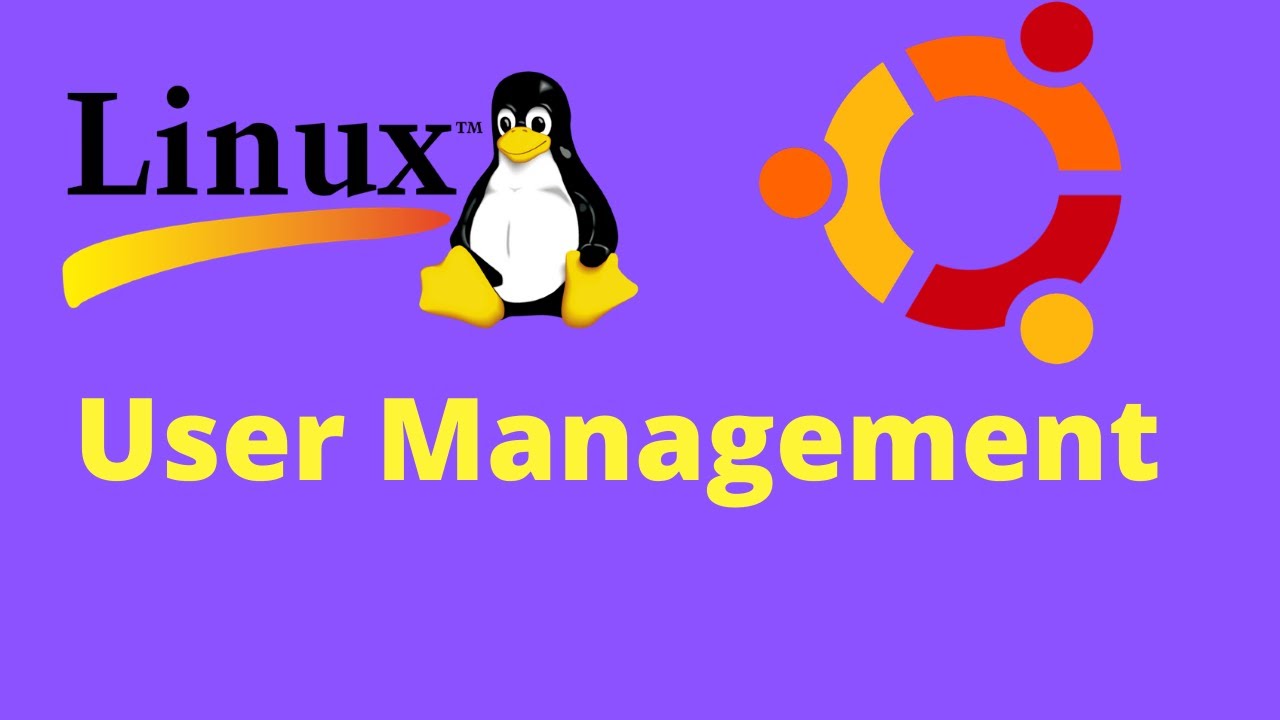 07. Ubuntu Linux Basic User Management - YouTube