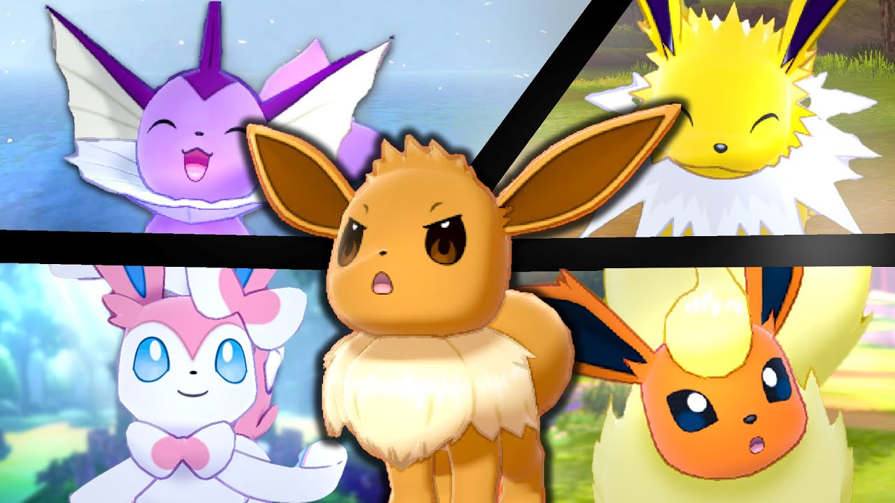 First To Find An All Eeveelution Team Wins - YouTube