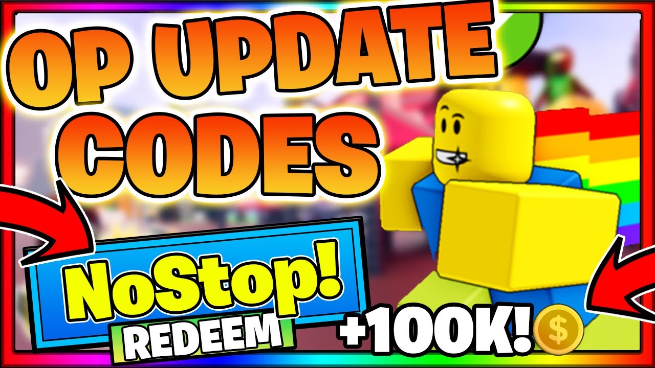 NO STOP OBBY *UPDATE* CODES! ALL NEW OP SECRET ROBLOX NO STOP OBBY ...