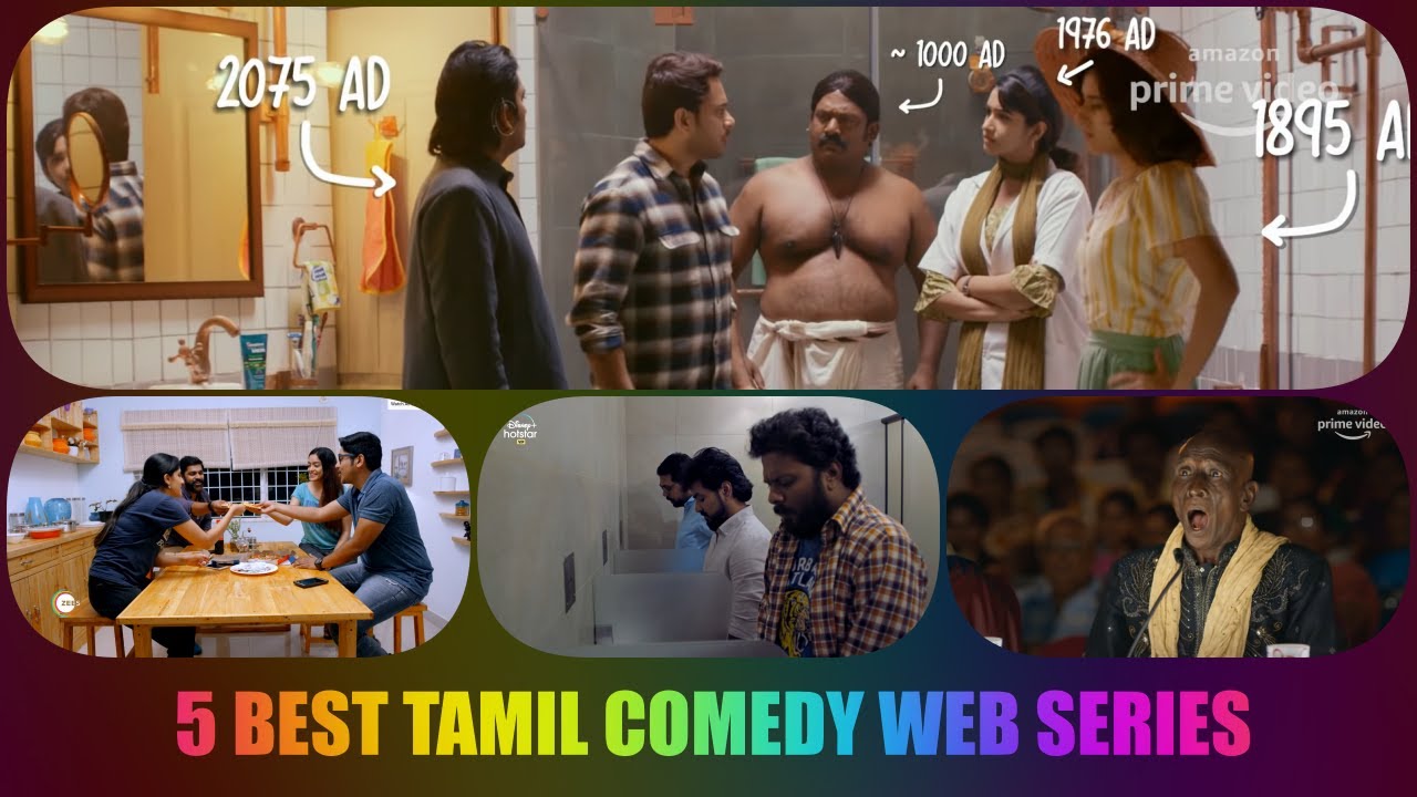 5 BEST TAMIL COMEDY WEB SERIES - YouTube