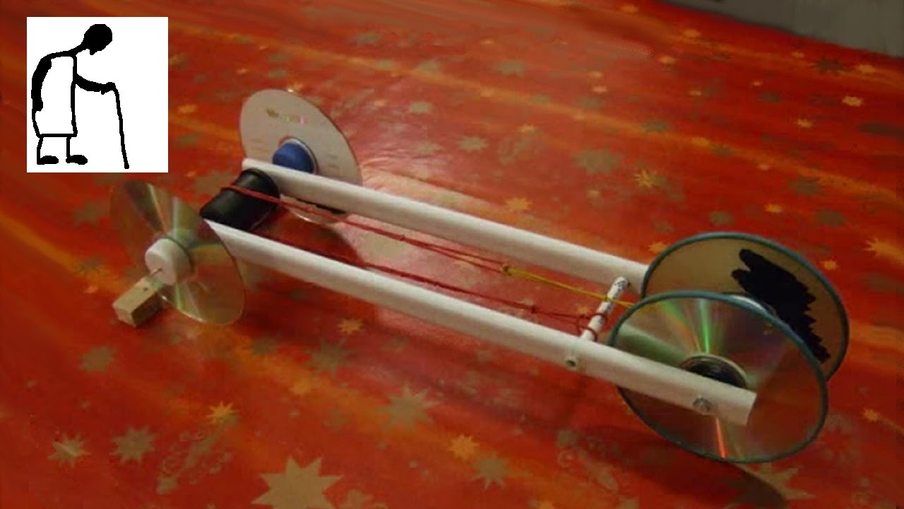 How To Make Rubber Band Powered Car