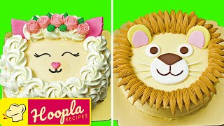 Amazing Cake Decorating Ideas | Lion, Sheep, Fox Animal Cakes | Hoopla Recipes