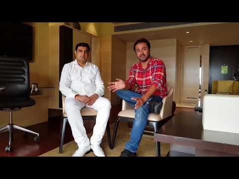 Actor Vishal O Sharma with Astrologer Pt. Pawan Kaushik