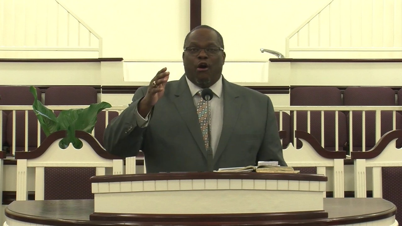 Rev. Kevin Hines preaches a sermon from Romans 5:1-4 & 8 titled: We ...