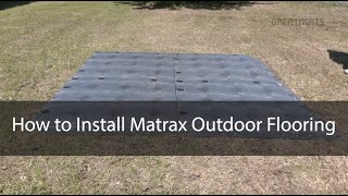 Features Include:
-Water drainage holes
-ADA compliant
-Made in USA, 100 percent recyclable
-Easy to install
-Temporary walkways or driveways (depending on style)
-Diamond top texture
-Cam lock system
-Portable event flooring

Shop these Products:
https://www.greatmats.com/ground-protection-mats/matrax-light-duty-pedestrian-mats-4x4-grey.php
https://www.greatmats.com/ground-protection-mats/matrax-heavy-duty-drivable-mats-4x4-grey.php

#groundmats