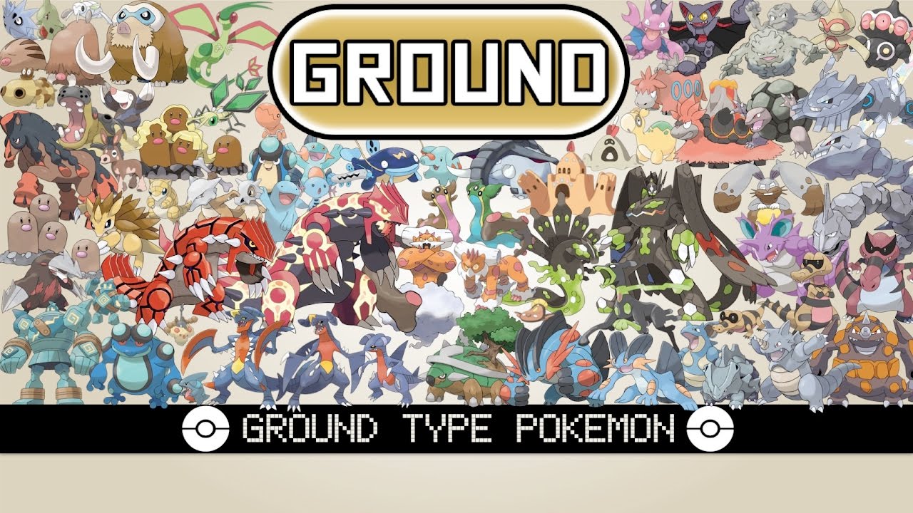 All Ground Type Pokemon