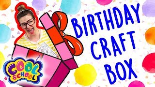 Get Crafting With Crafty Carol for Your Birthday! | Cool School Birthday Craft Box!