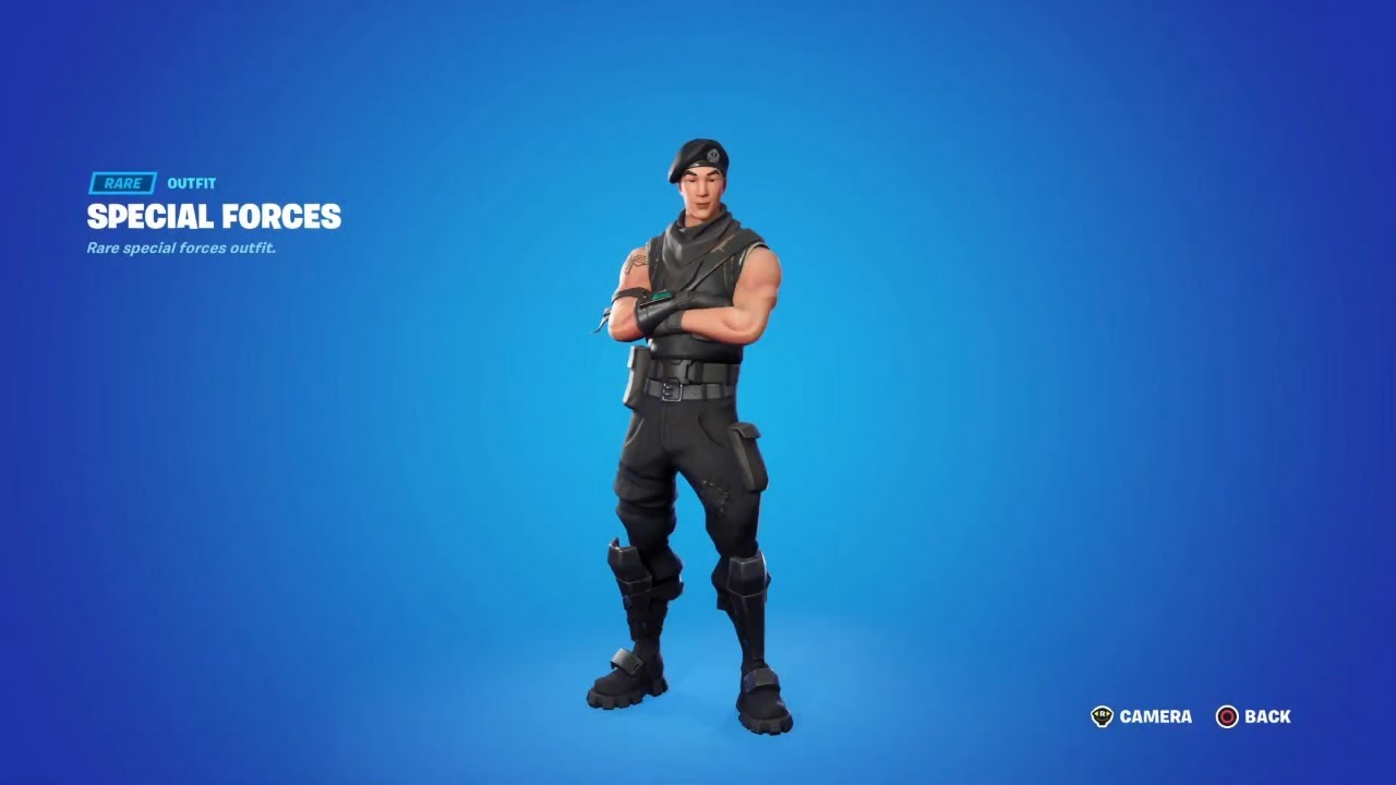 Fortnite Special Forces Skin - YouTube