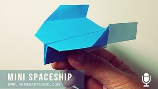 COMING BACK PAPER PLANES - Instrucción Avión De Papel | Mini SpaceShip