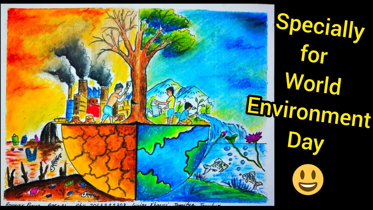 World Environment Day 2020 Drawing | 5 th June world environment Day ...