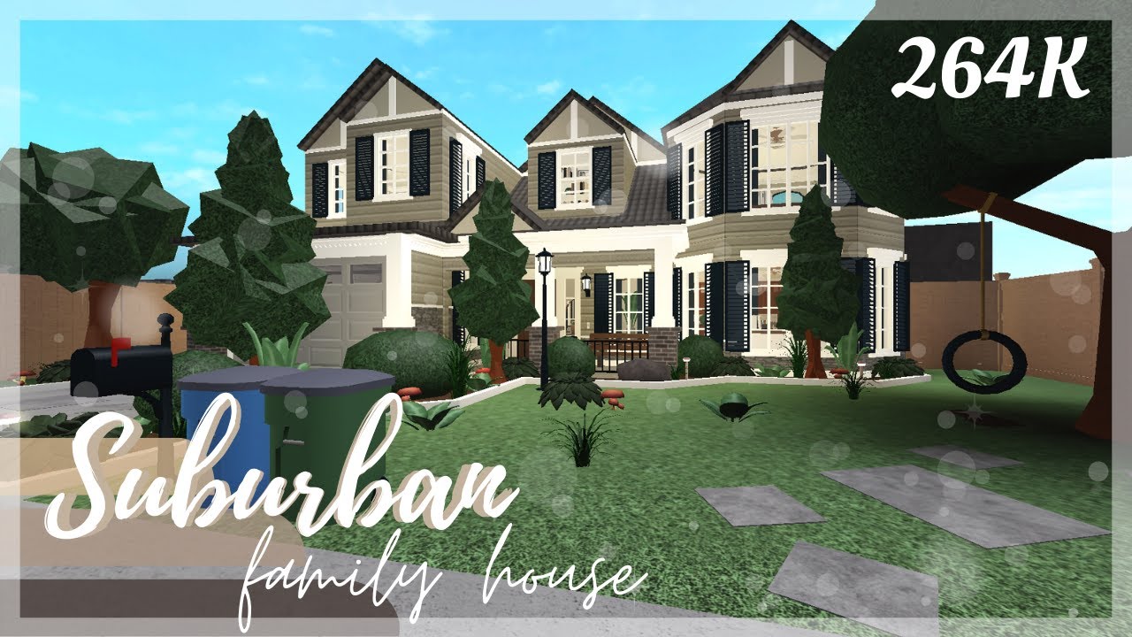 Big Suburban Mansion Bloxburg