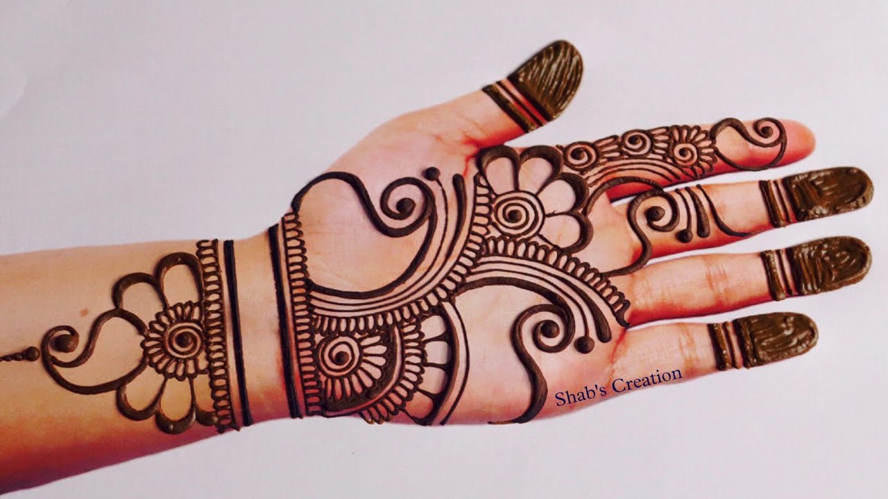 Easy Beautiful Arabic Mehndi design 2023| Stylish Mehandi designs ...