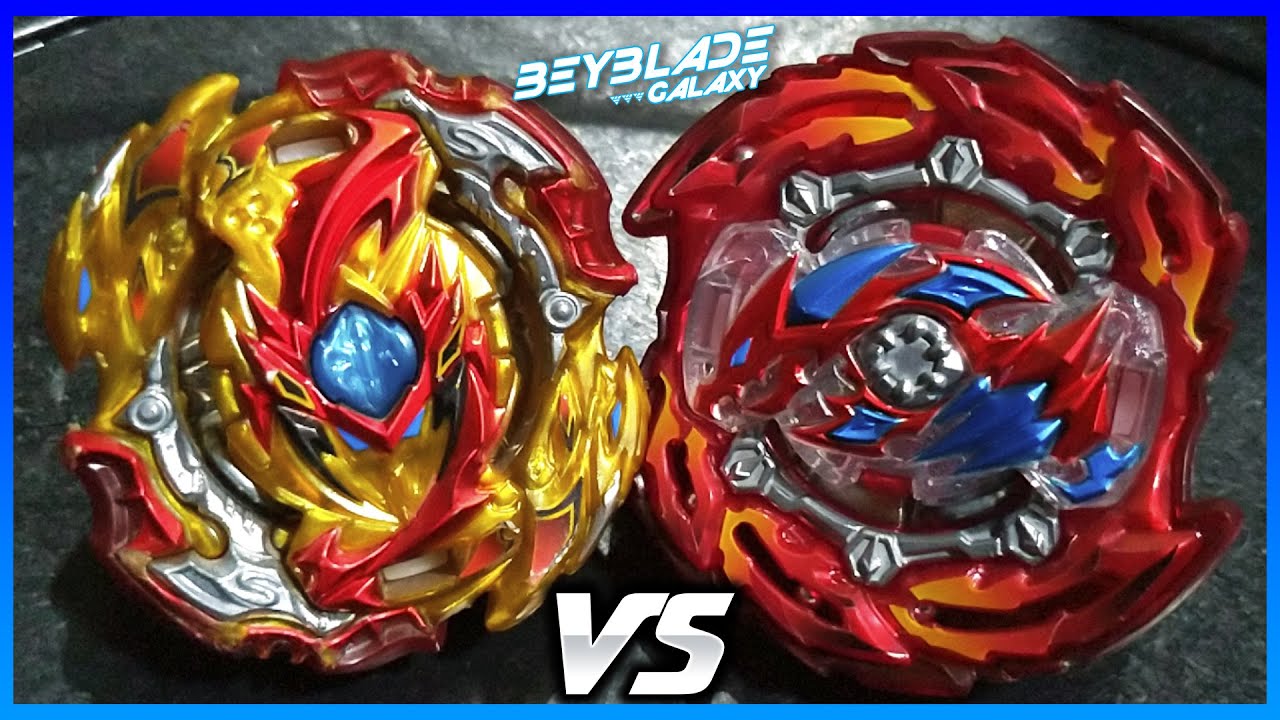 LORD SPRIGGAN .Bl.Dm' vs FLARE DRAGON .Ar.Pl SEN - Beyblade Burst ...