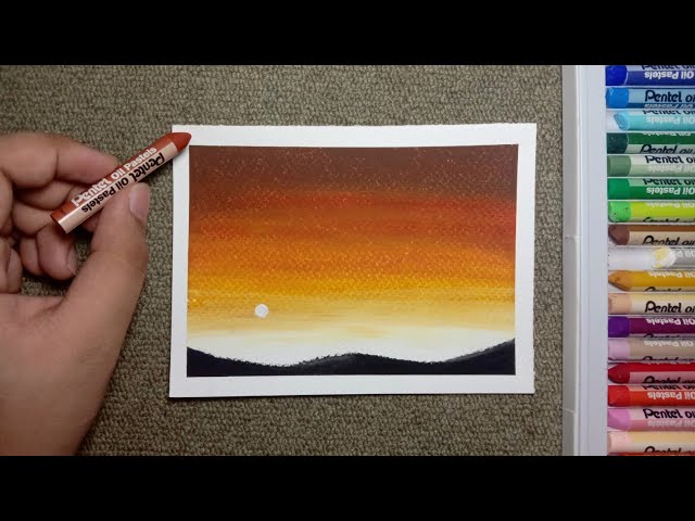 Share more than 168 landscape oil pastel drawing super hot ...