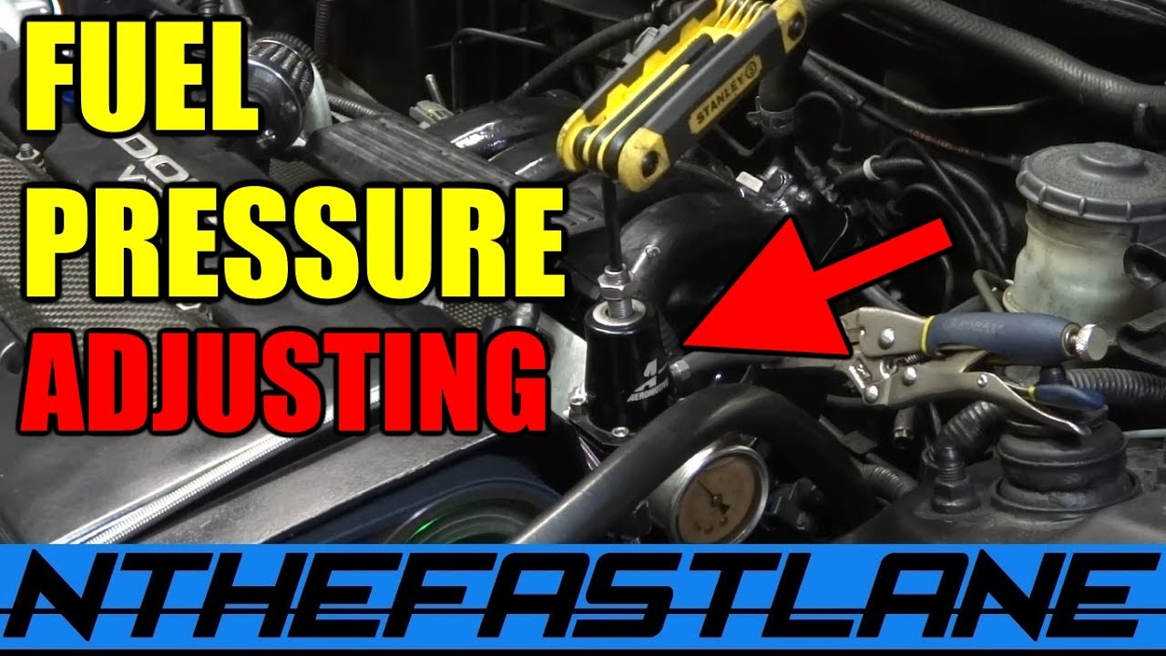 Adjusting A Fuel Pressure Regulator 