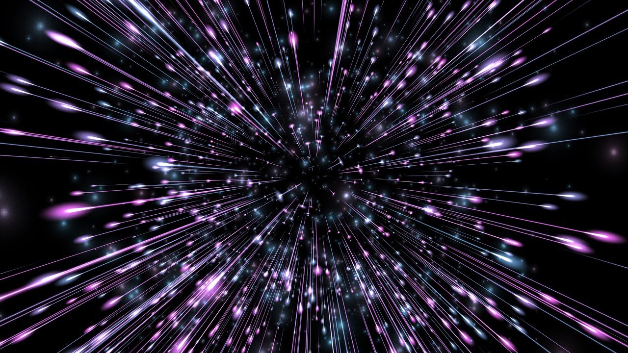 4K Hyper Space Flight Purple Blue Moving Background #AAVFX - YouTube