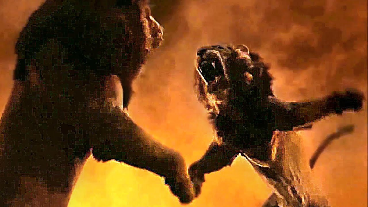 Lion King Simba And Scar Fight