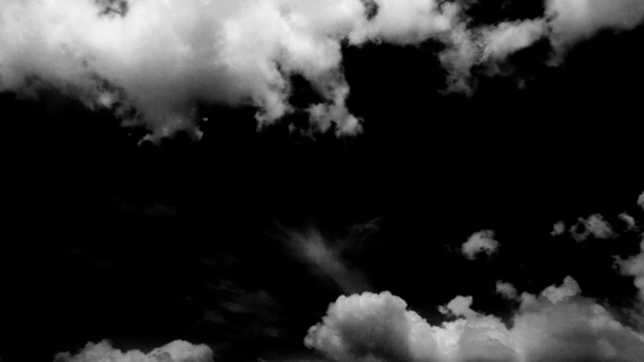 Black Screen Sky Effect background Video Clouds Moving Time Lapse ...