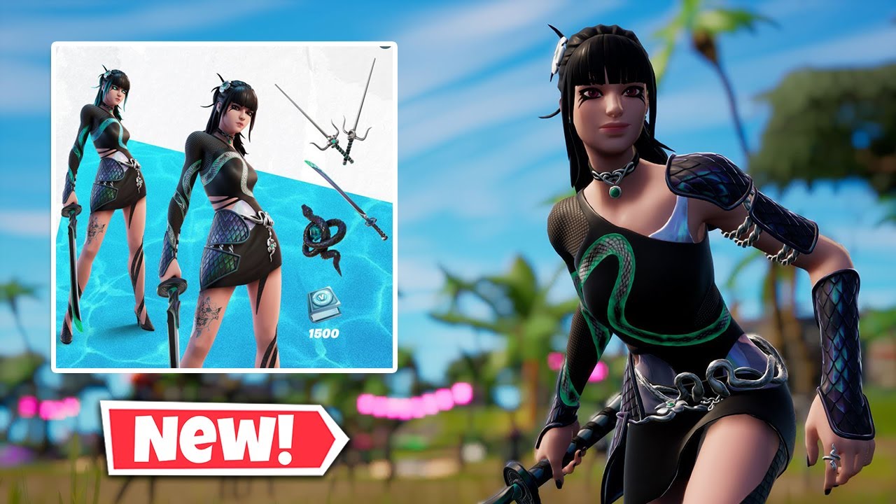 NEW SAPPHIRE HAGIRI Quest Pack Gameplay in Fortnite || SLAYER CHARLOTTE ...