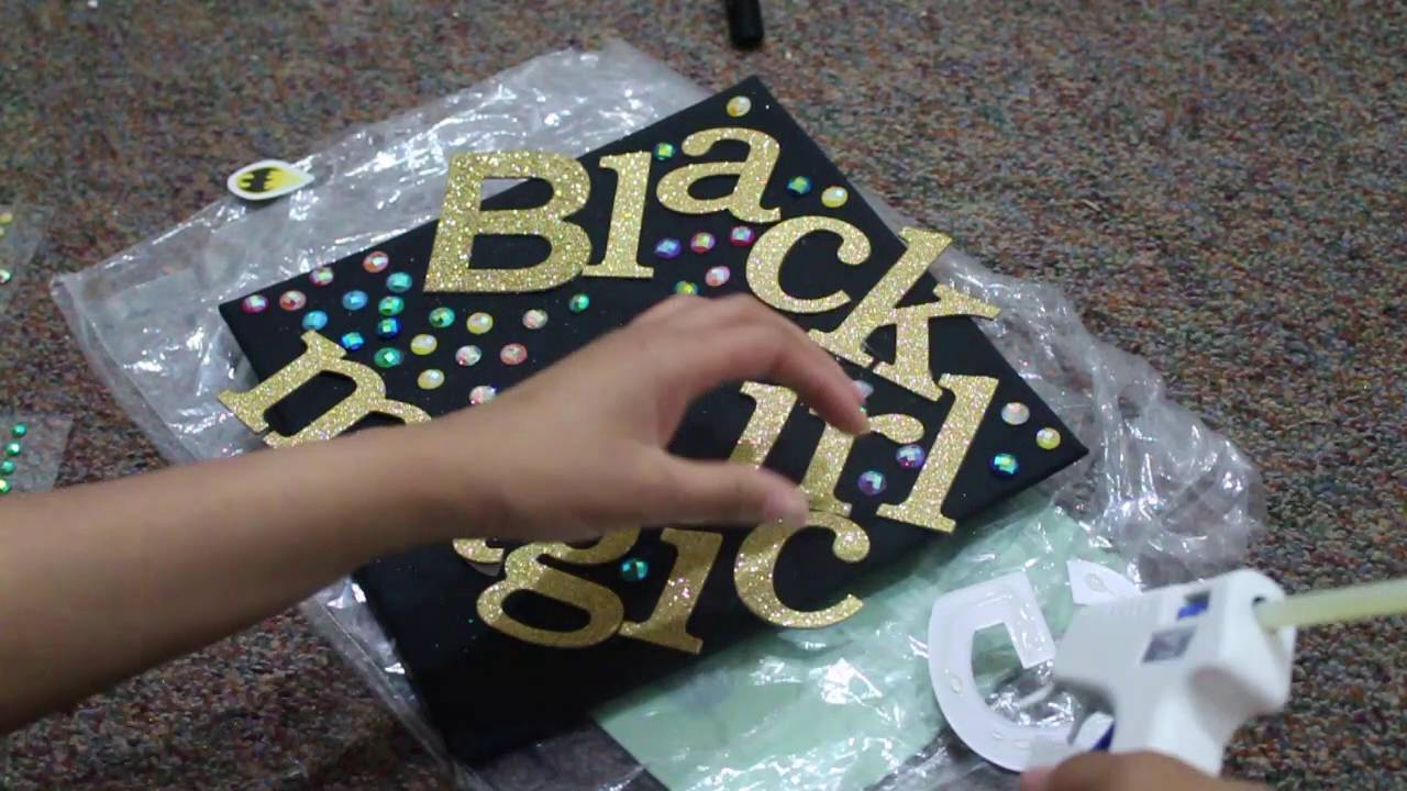 HOW TO Graduation Cap Decoration YouTube