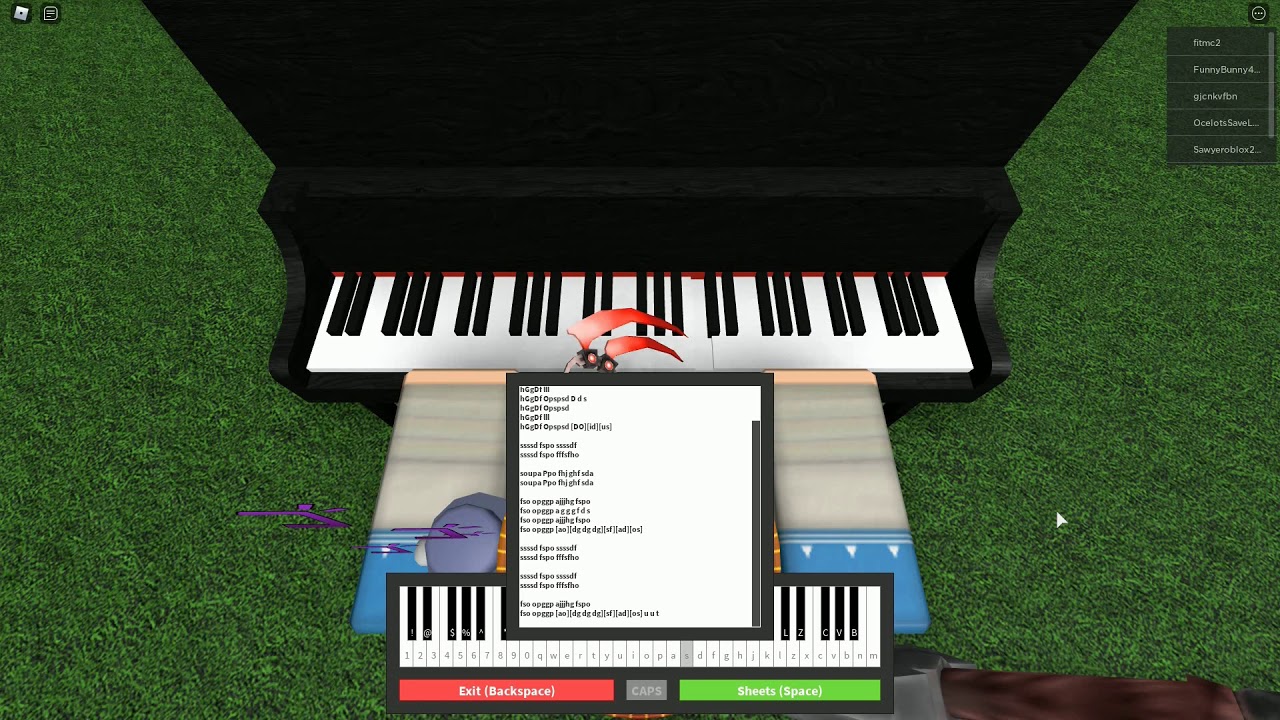 When the rain gets you down, Roblox Piano cures the blues! - YouTube