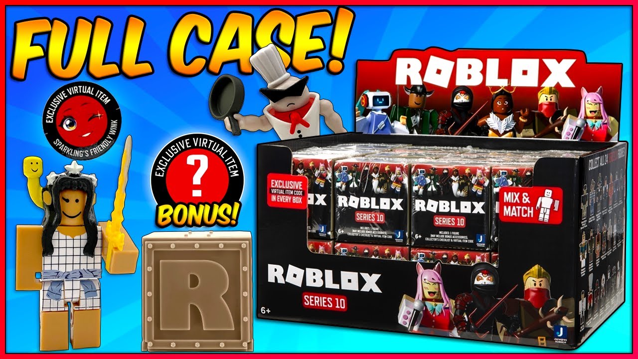 Jazwares Roblox Mystery Figures Series 10 BLIND BOXES (5 Pack Lot)(3 ...