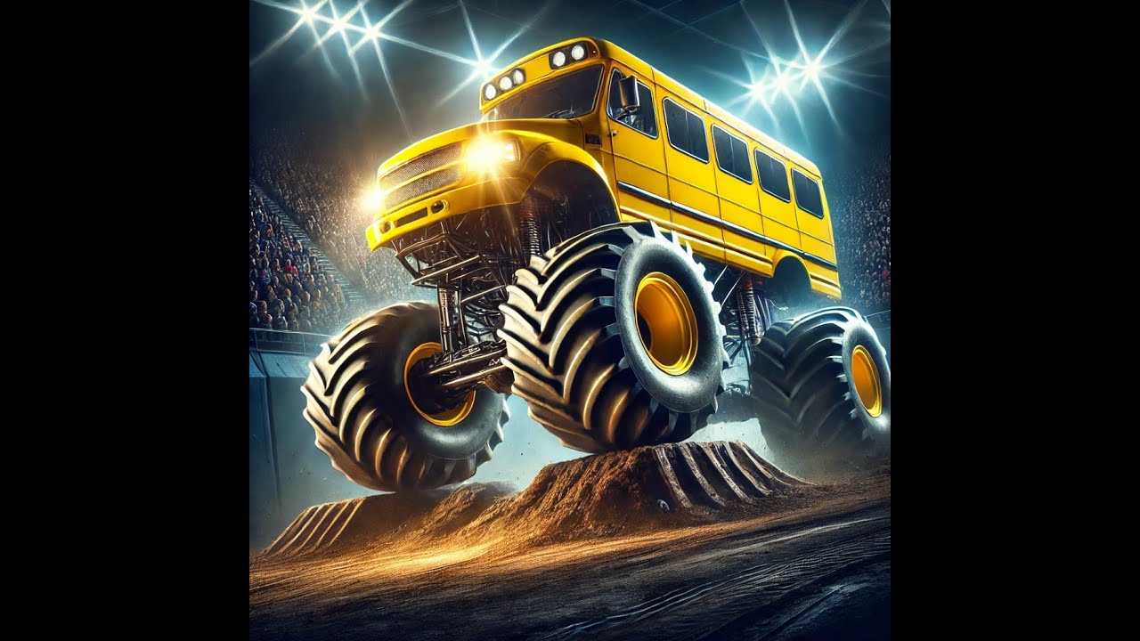 Monster Truck Madness - Epic Stunts and High-Flying Action! - YouTube