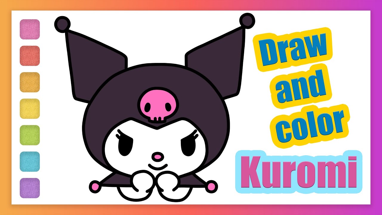 How to Draw Kuromi Hello Kitty Crafts - oggsync.com