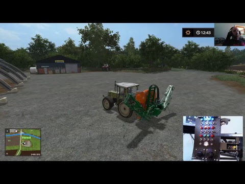 farming simulator 2017 button box/joystick full setup - YouTube