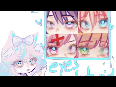 Eye Tutorial! | Gacha life 2 (Own style) - YouTube image.