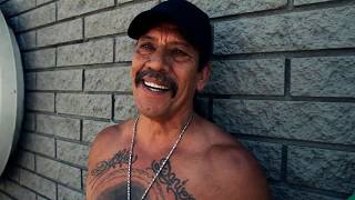 Danny Trejo Aka Machete Lowriding With Mister Cartoon