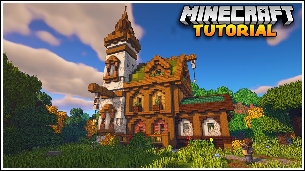 Minecraft starter medieval house - polftrips