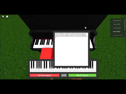 How to play happier on the piano in Roblox - YouTube