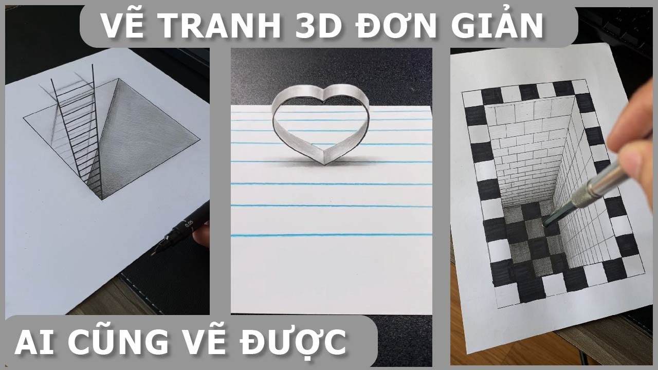 Cách vẽ người 3D: Hướng dẫn từng bước cho người mới bắt đầu