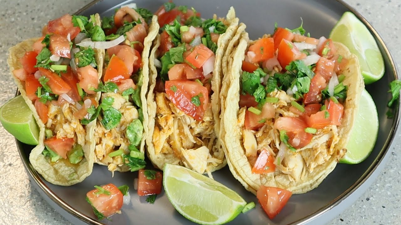 Tacos de Pollo FACIL - YouTube