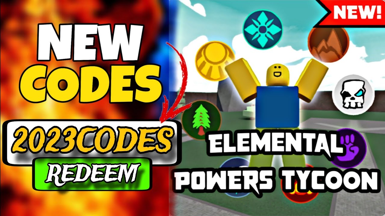 All *Secret* Elemental Powers Tycoon Codes | Codes for Elemental Powers ...