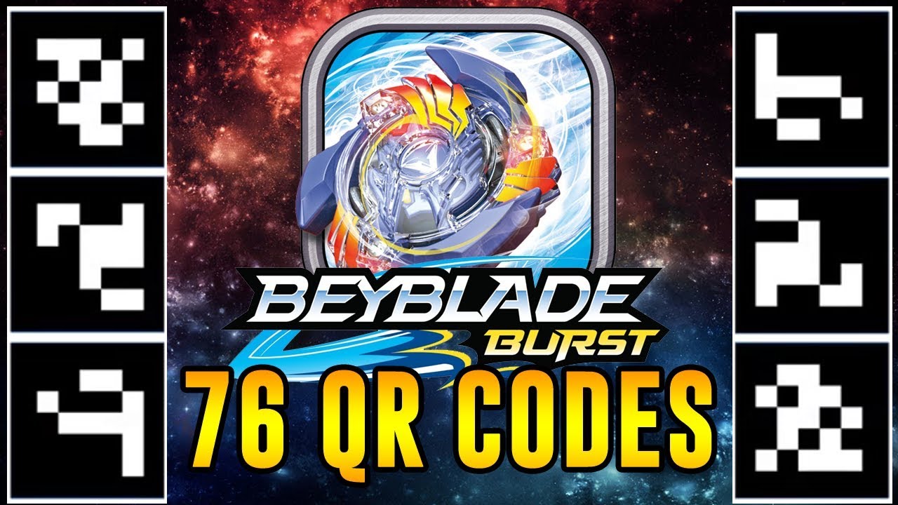 76 CÓDIGOS BEYBLADE BURST APP - COLEÇÃO SUPREMA DE QR CODES - YouTube