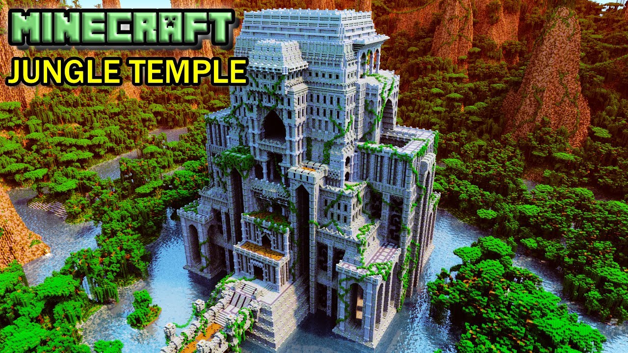 Minecraft Jungle Temple House